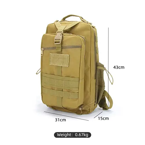  Lightweight Tactical Backpack with MOLLE System